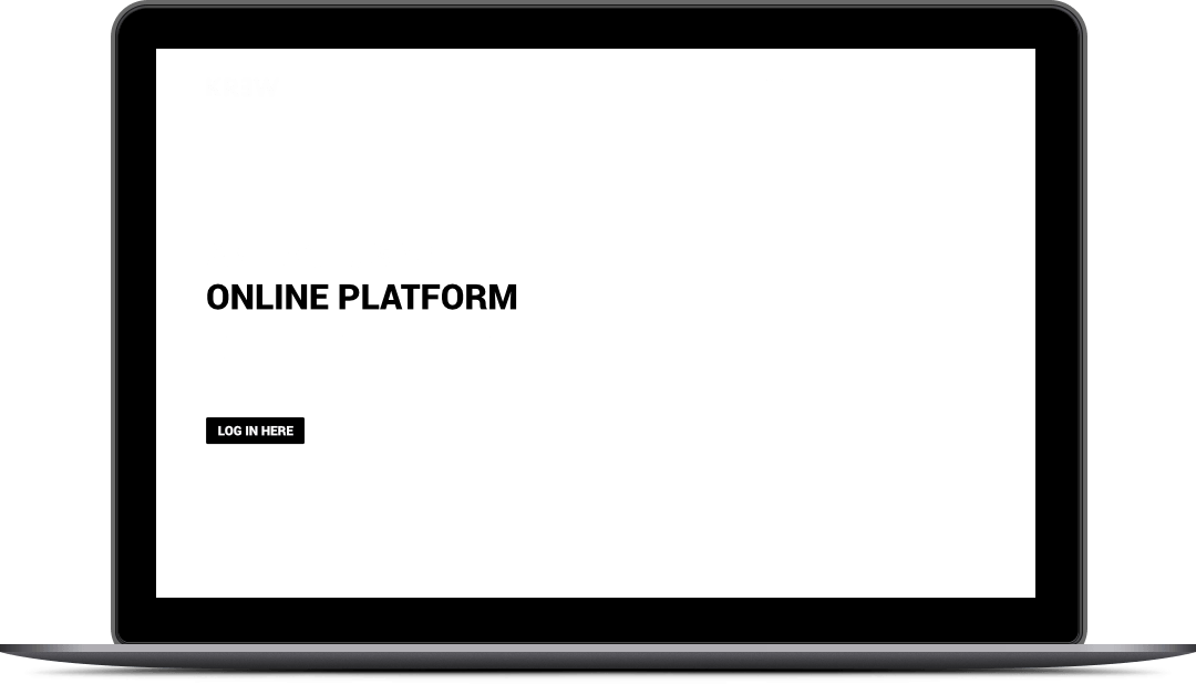 KREW Community for Creative Entrepreneurs Online Platform Laptop